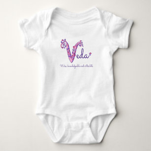 Body Veda filles nom et sens V monogramme