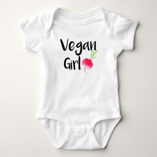 Body "Vegan Girl" betteraves bébé