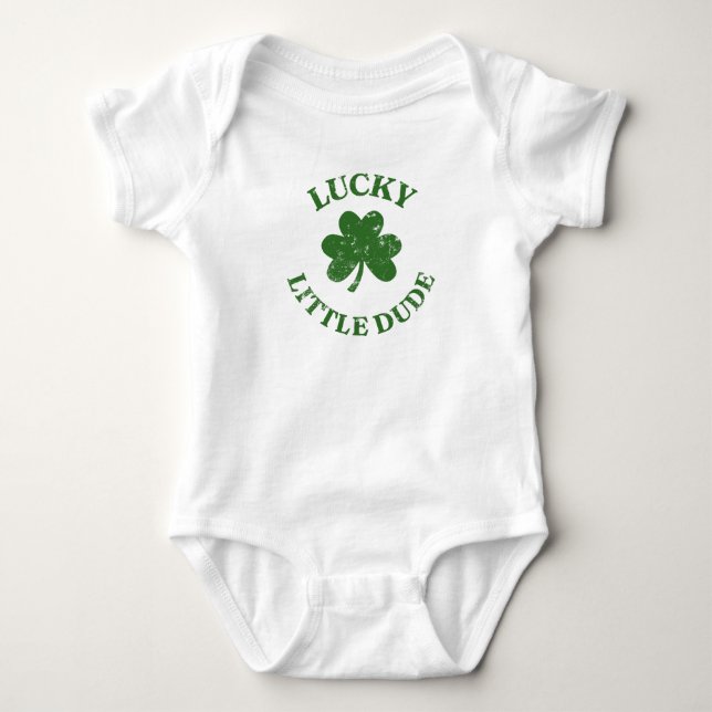 Body Veinard petit mec Saint-Patrick  (Devant)
