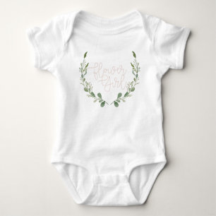 Body Verdure Aquarelle Wreath   Fleur fille