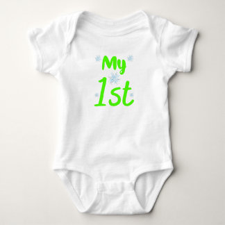 Body Vert brillant Mon 1er anniversaire