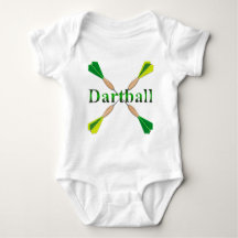 Vert et dards de Dartball d'or