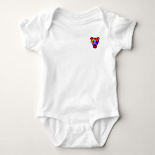 Body Vêtement bébé Alexander's Dog corps blanc avec poc