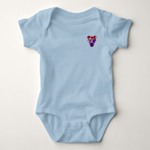 Body vêtement bébé bleu bébé d'Alexander poche