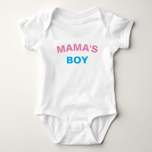 Body Vêtement bébé "Garçon à maman" adorable (Devant)