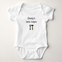 Vêtement bébé 'Petit Aide de Papa', Combinaison, B
