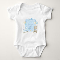 Vêtement de bébé garçon Ourson Mignon Bienvenue da
