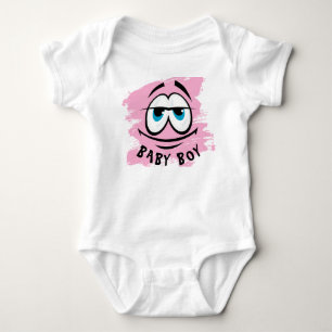 Body Vêtement de bébé garçon rose mignon