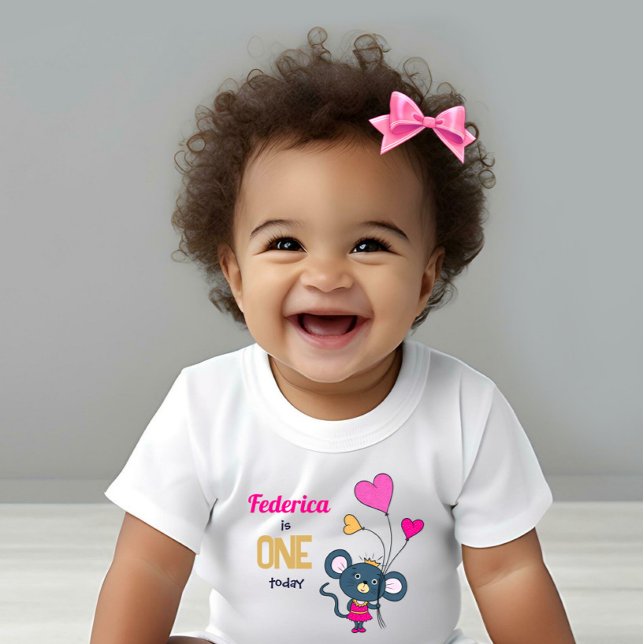 Body Vêtement de bébé mignon petit bébé souris (Créateur téléchargé)