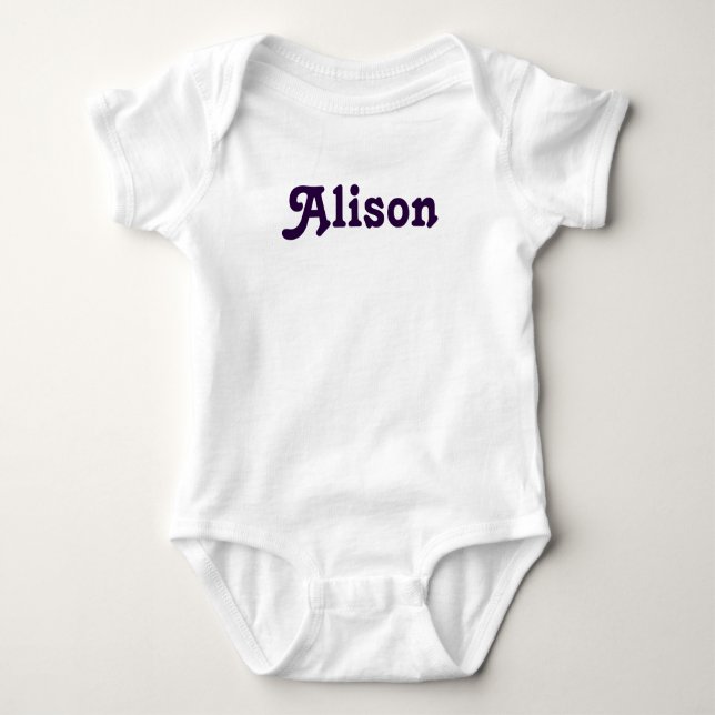 Body Vêtements Bébé Alison (Devant)
