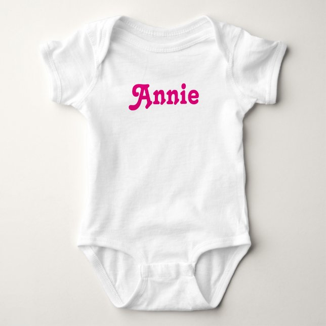 Body Vêtements bébé Annie (Devant)