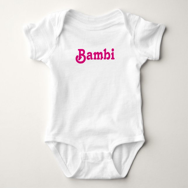 Body Vêtements Bébé Bambi (Devant)