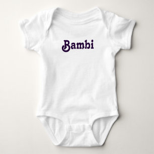 Body Vêtements Bébé Bambi