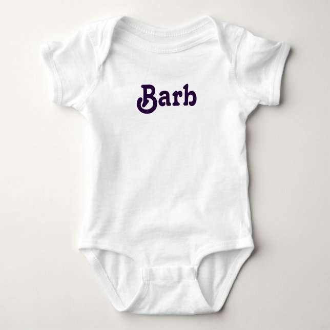 Body Vêtements Bébé Barbe (Devant)