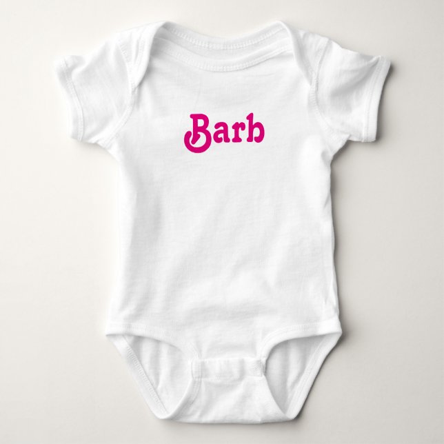Body Vêtements Bébé Barbe (Devant)
