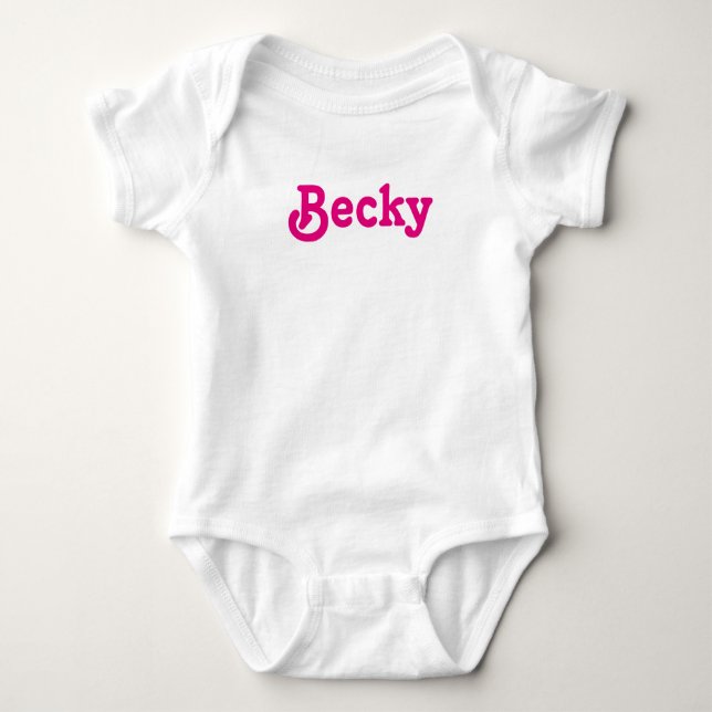 Body Vêtements bébé Becky (Devant)