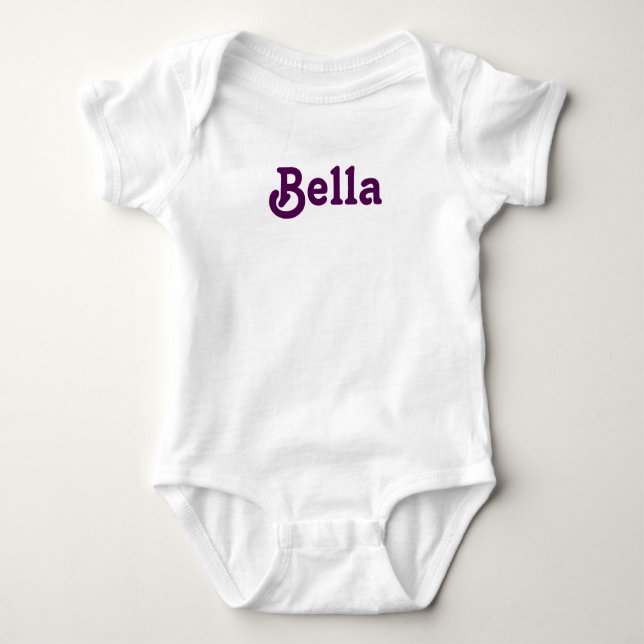 Body Vêtements bébé Bella (Devant)