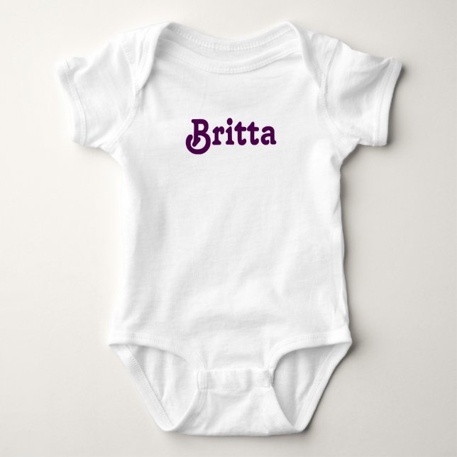 Body Vêtements bébé Britta (Devant)