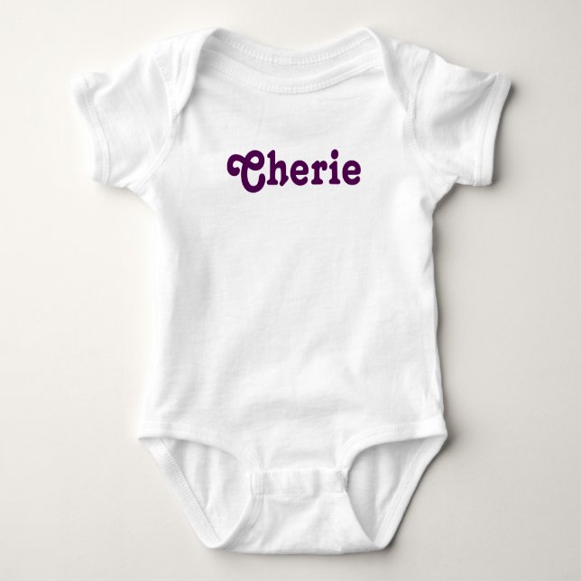 Body Vêtements Bébé Cherie (Devant)