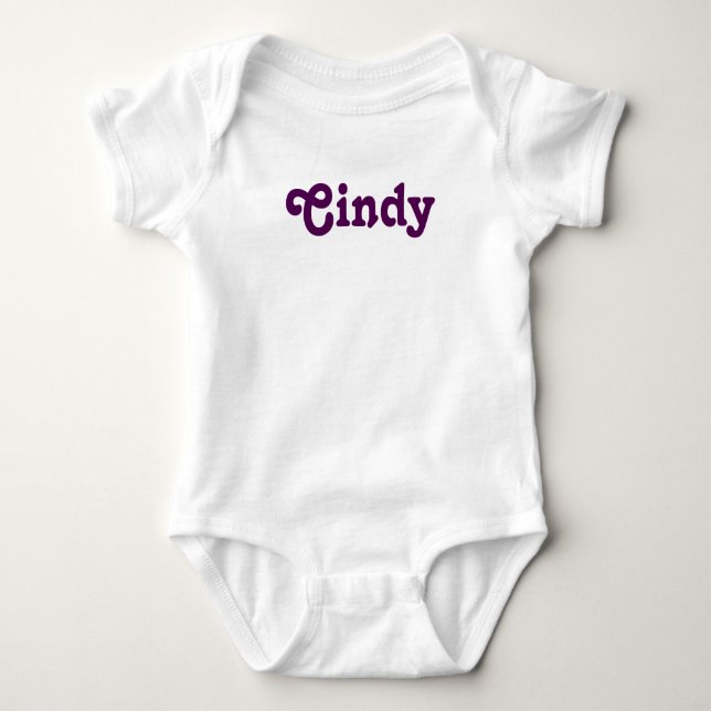 Body Vêtements bébé Cindy (Devant)