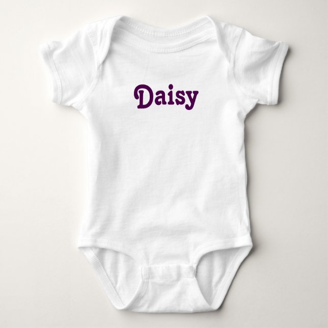 Body Vêtements Bébé Daisy (Devant)