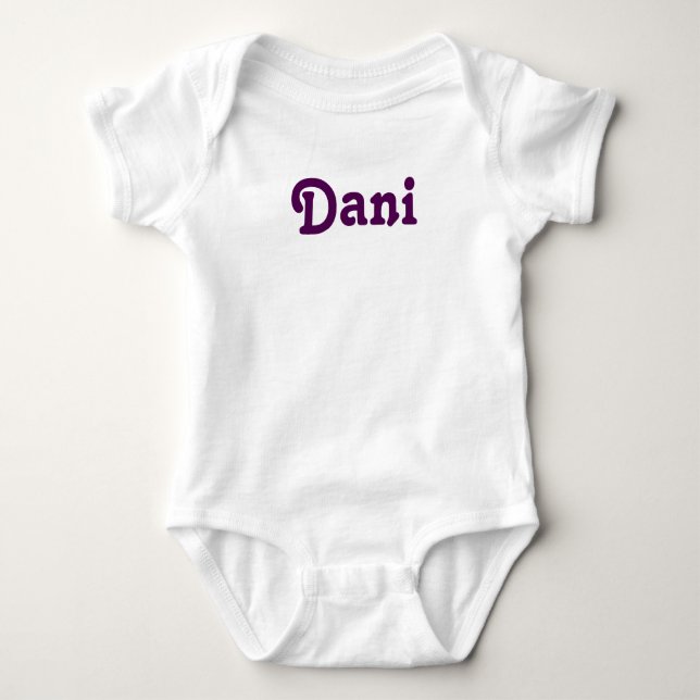 Body Vêtements bébé Dani (Devant)