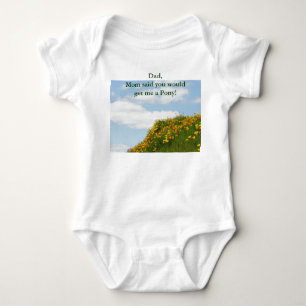 Body Vêtements bébé humour creepers Papa Maman