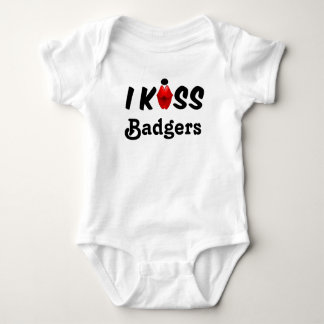 Body Vêtements Bébé J'Embrasse Badgers