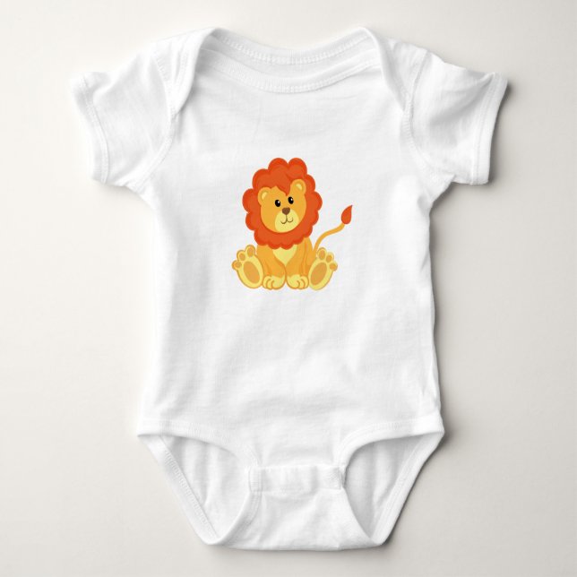 Body Vêtements Bébé Lion mignons (Devant)