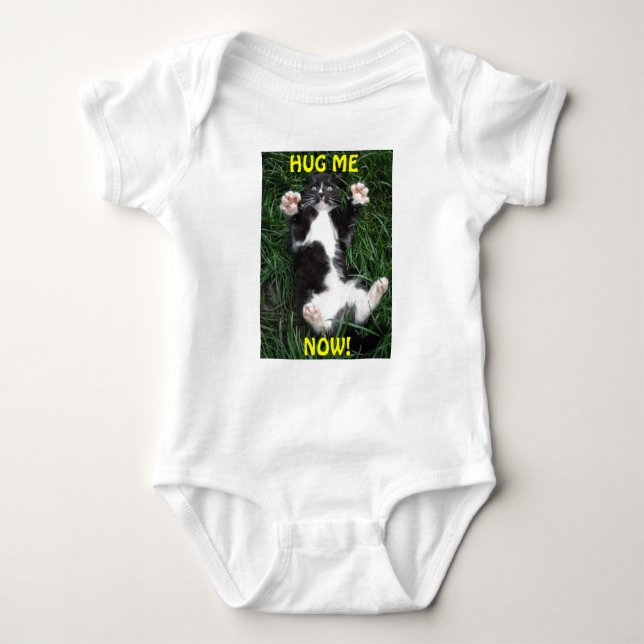 Body Vêtements Bébé M'Embrasse Maintenant ! (Devant)