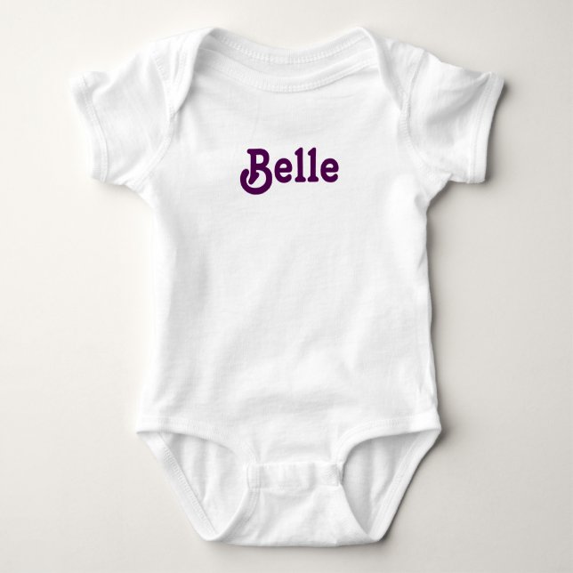 Body Vêtements Belle Bébé (Devant)