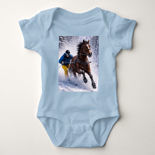 Body Vêtements de bébé pour cheval d'hiver | Bodies (Devant)