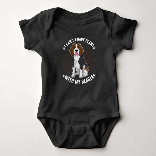 Body Vêtements de chien beagle / Amoureux de les chiens (Devant)