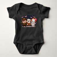 Vêtements d'Halloween pour bébé, Drôle Horreur Vêt