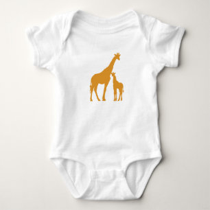 Body Vêtements d'une seule pièce de bébé de girafe