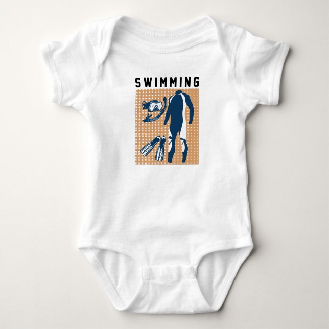 Body Vêtements et lunettes de natation (Devant)