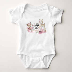 Body Vêtements personnalisés pour bébé fille aux animau