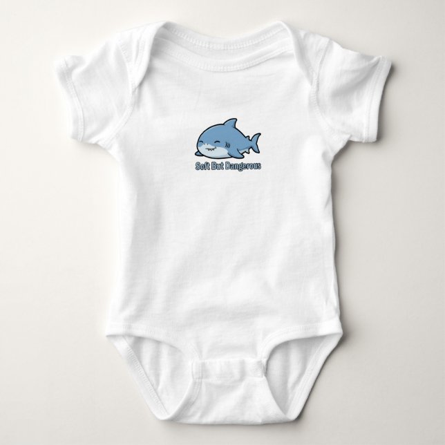 Body Vêtements pour bébé Requin Dodu Endormi (Devant)