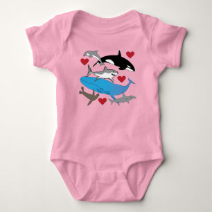 Body Vêtements pour bébés, une pièce, Vie marine