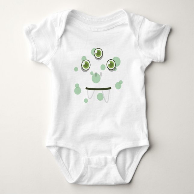 Body Vêtements pour enfants Monster Vert (Devant)