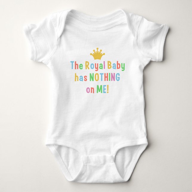 Body Vêtements Royal Baby (Devant)