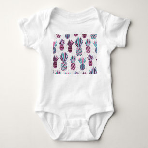 Body Vibes d'été : Motif d'ananas, points colorés