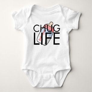Body VIE DE CHUG - Bouteille pour filles