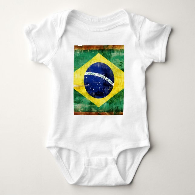 Body Vieux drapeau du Brésil (Devant)