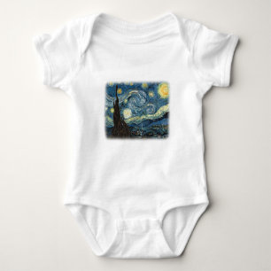 Body Vincent van Gogh, Nuit étoilée. Art célèbre.