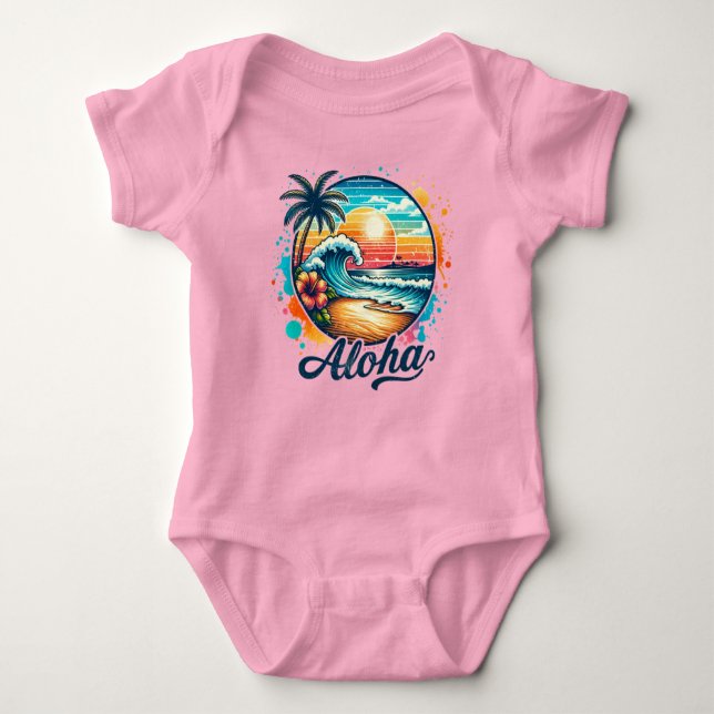 Body Vintage Beach Aloha Sublimation-94953 (Devant)