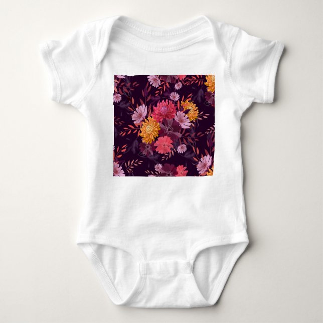 Body Vintage floral : Splendor jardin d'automne (Devant)
