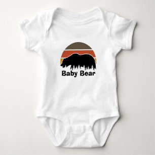 Body Vintage Mama Bear Retro Sunset