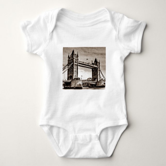 Body Vintage Sepia London Tower Bridge (Devant)