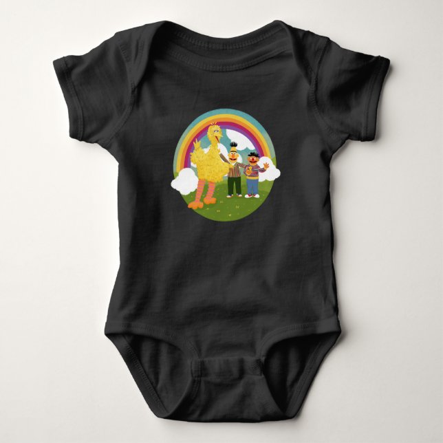 Body Vintage Sesame Street Friends Rainbow (Devant)